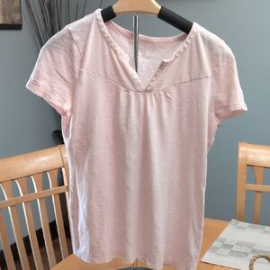 Talbots Light Pink Short Sleeve Tee